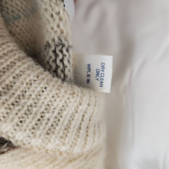 Vintage Damon 100% Pure Wool Sweater M Pullover Knit Grandpa Made in England - Picture 5 of 16